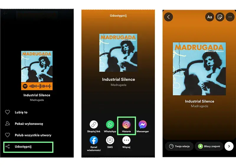 Jak dodać muzykę ze Spotify na instastory i zaskoczyć znajomych