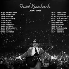 Dawid Kwiatkowski – Jakie koncerty planuje na 2025 rok? Sprawdź daty