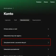 Jak usunąć konto na Spotify na telefonie - krok po kroku do wolności