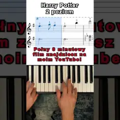 Harry Potter: Magiczne nuty na pianino dla fanów serii, ale nie tylko!