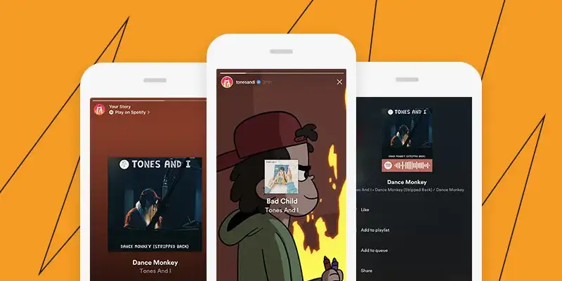 Zdjęcie Jak dodać muzykę ze Spotify na instastory i zaskoczyć znajomych