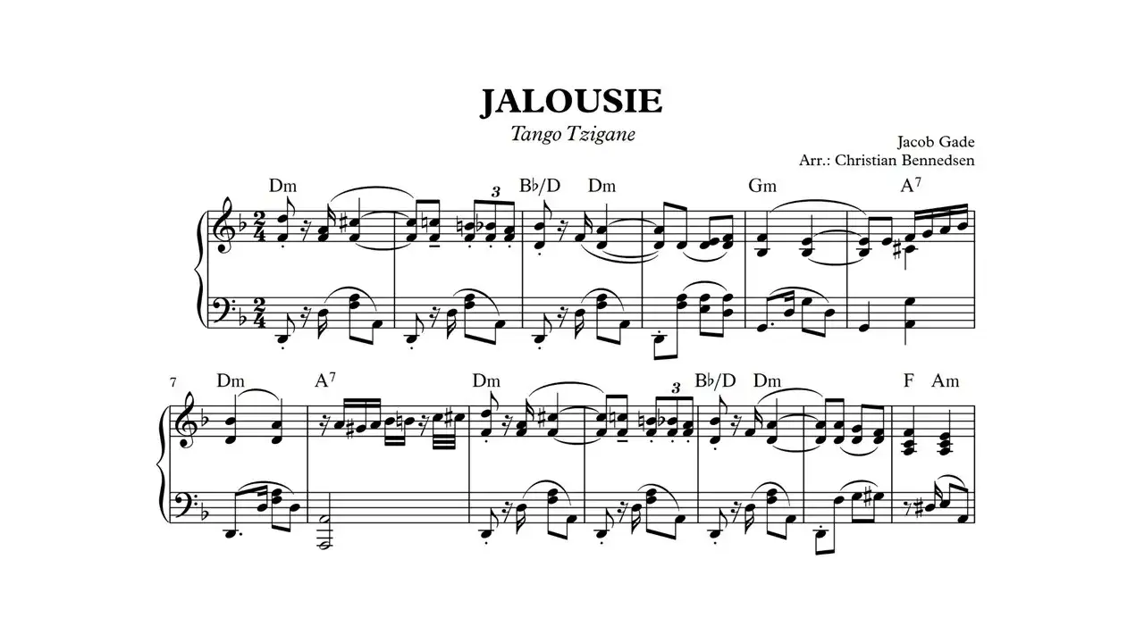 Zdjęcie Tango "Jalousie" – Historia i analiza tej namiętnej muzyki: Co ją wyróżnia?