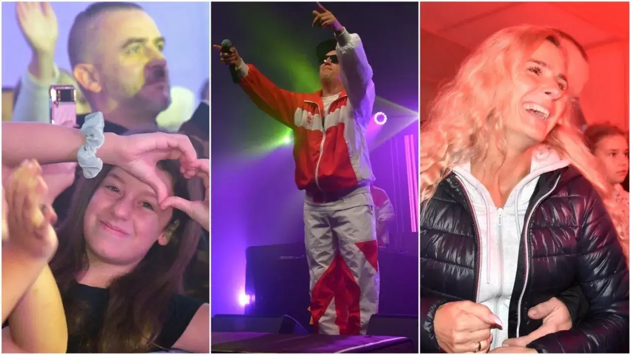 Koncertowy letni vibe! Fani w sercach, artysta na scenie, a publiczność bawi się przy chamski podryw utwory.