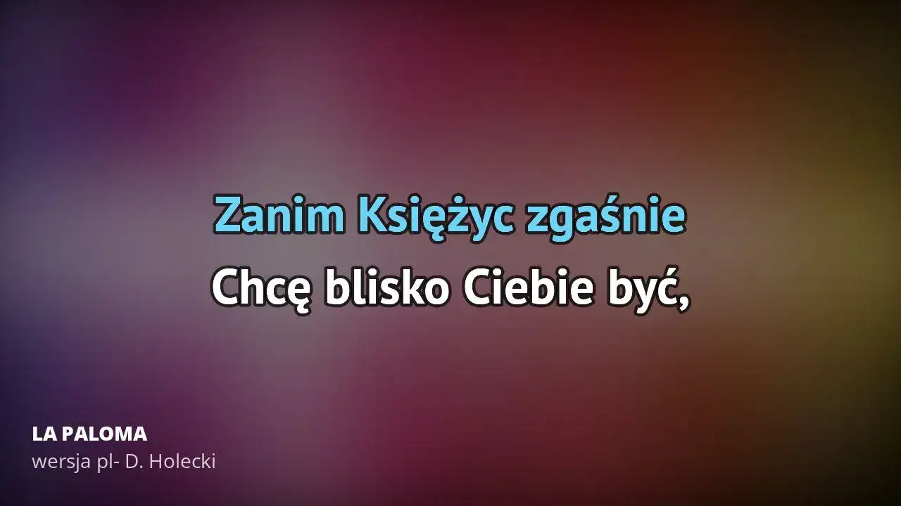 Zdjęcie La Paloma: Oto bardzo fascynująca historia tej pieśni w języku polskim!