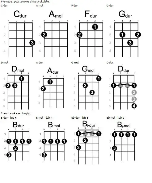 Jak zmienić chwyty gitarowe na ukulele - prosty sposób na adaptację